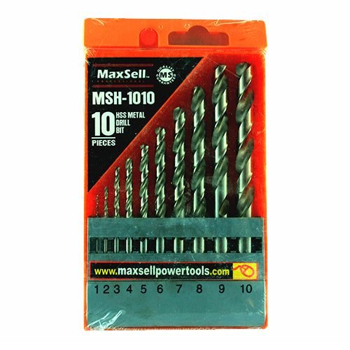 MaxSell MaxSell HSS Metal Drill Bit Set, Power Tools Bits, Blades & Discs — Southend Philippines