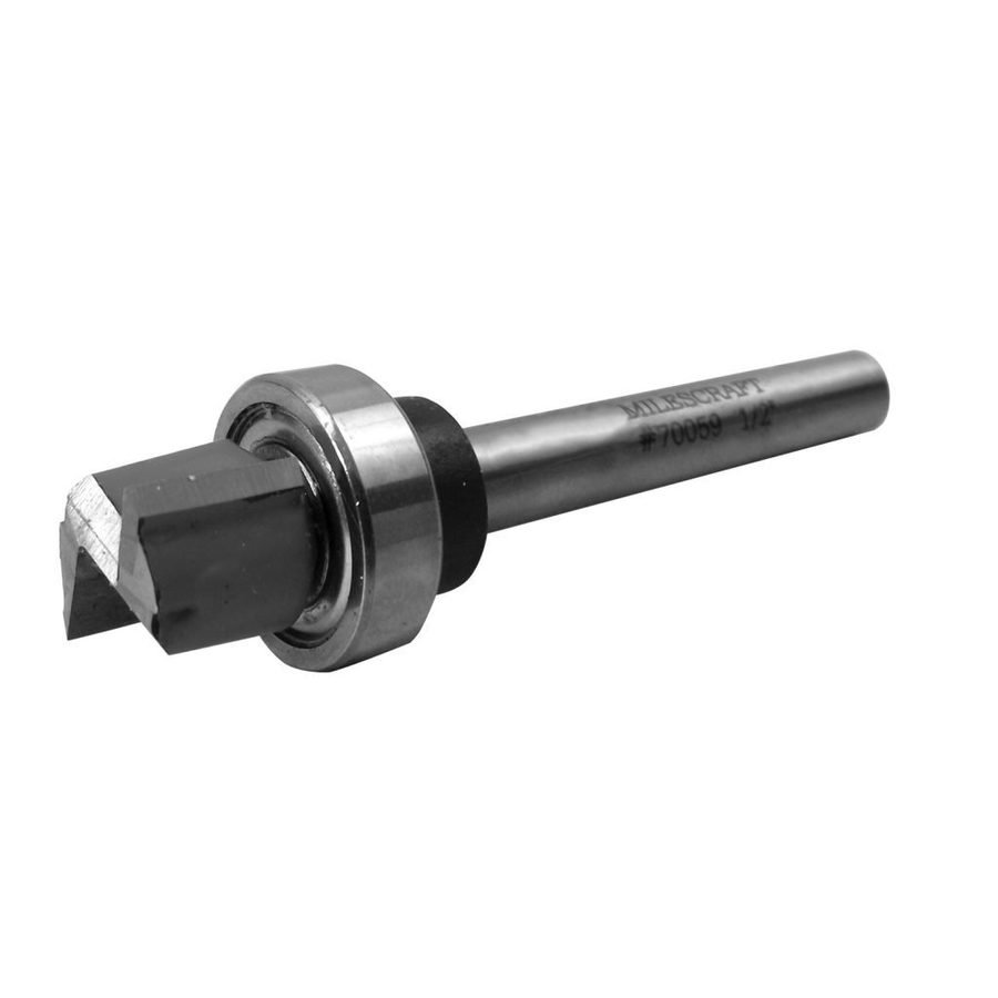 Milescraft Milescraft Straight Router Bit W/ Bearing 1/2" (2216), Power Tools Routers & Planers — Southend Philippines