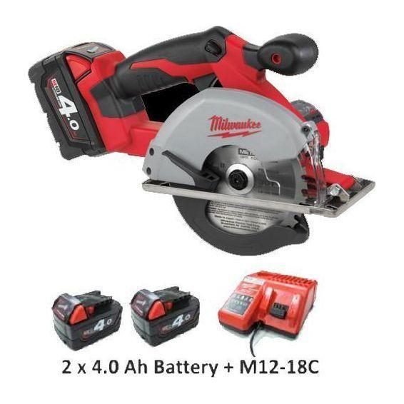 Milwaukee HD18MS-402B Cordless Metal Saw Set