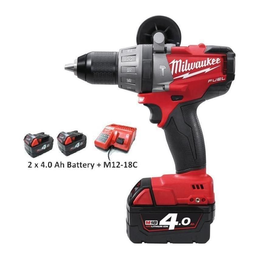 Milwaukee M18CPD-402C "Fuel" Cordless Hammer Drill