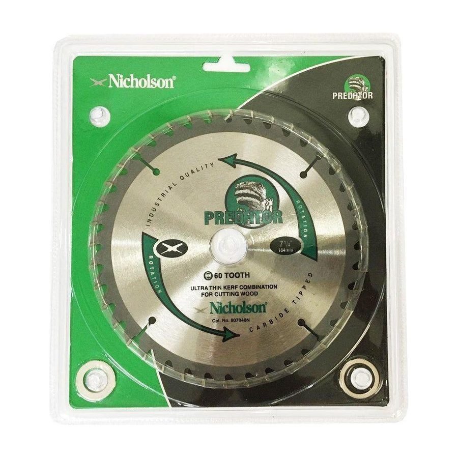 Nicholson Circular Saw Blade For Wood (Predator)