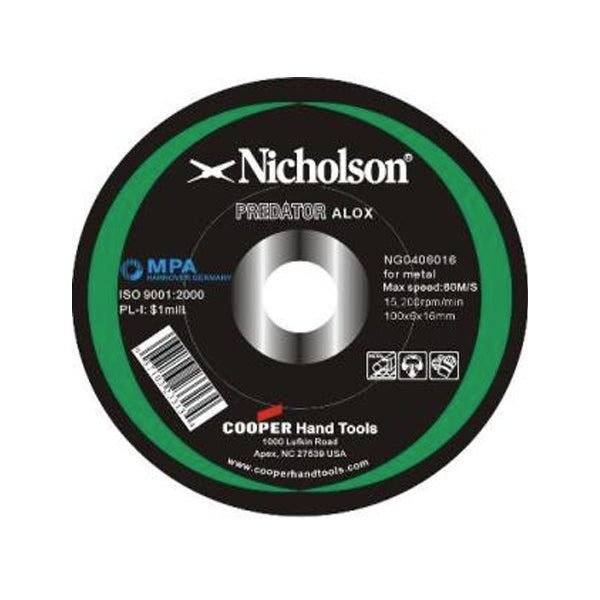 Nicholson NCW4 Cutting Disc 4" (Stainless Steel)