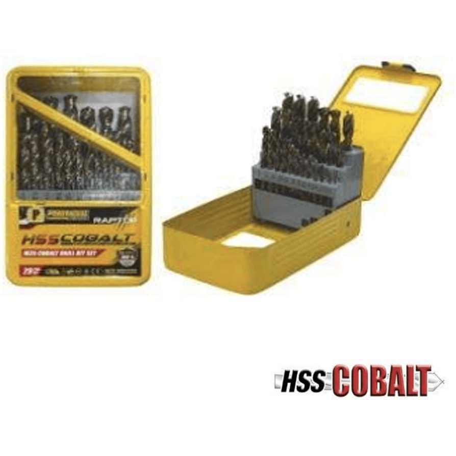 Powerhouse Powerhouse ANSI M35 Cobalt Jobber Drill Bit Set 29 Pcs, Power Tools Drills & Drivers — Southend Philippines