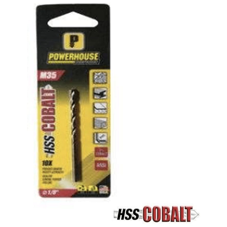 Powerhouse Powerhouse ANSI M35 Jobber Drill Bit (Blister Pack), Power Tools Drills & Drivers — Southend Philippines