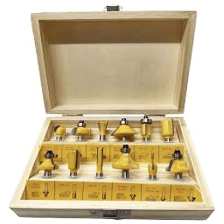 Powerhouse Powerhouse PH-RBSET-1/4-12 Router Bits 12pcs Set, Power Tools Routers & Planers — Southend Philippines