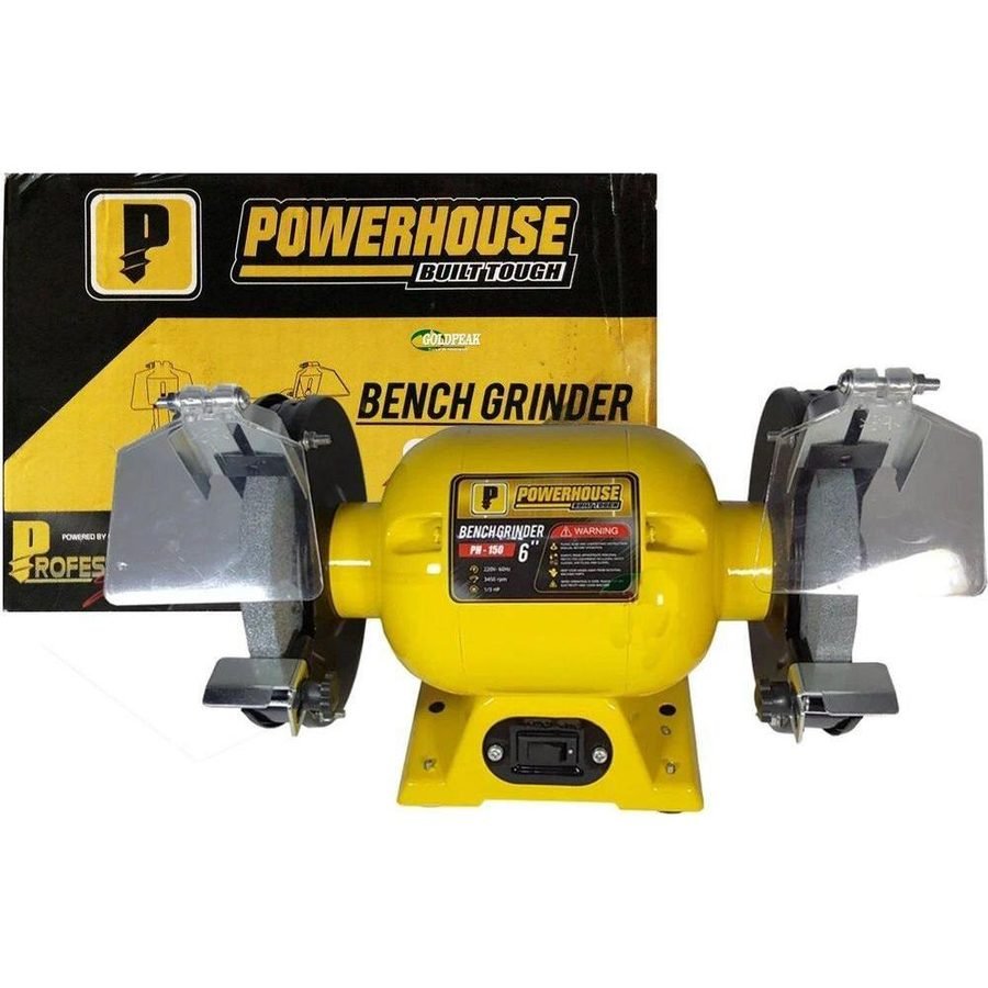 Powerhouse PH-150 Bench Grinder 6" 1/3HP
