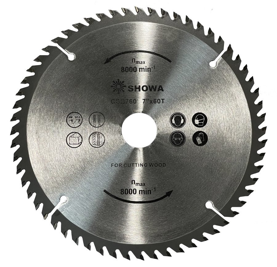 Showa SHOWA Carbide Tipped Circular Saw For Wood 1" Bore, Power Tools Saws — Southend Philippines