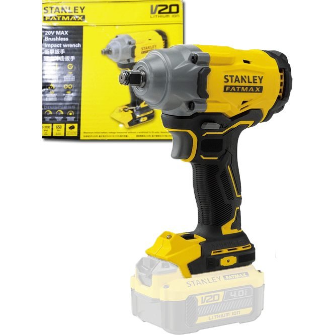 Stanley Stanley SBW920 20V Cordless Impact Wrench 1/2" Drive (Bare), Power Tools Drills & Drivers — Southend Philippines