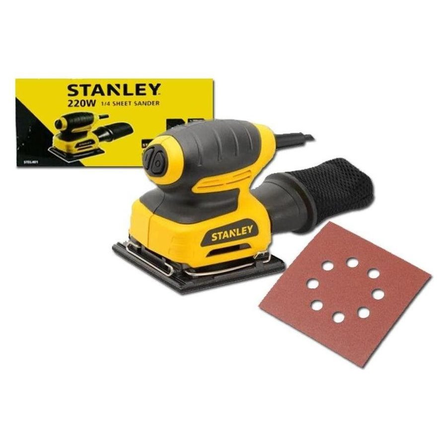 Stanley Stanley STEL 401-B1 Orbital / Finishing Sander 220W, Power Tools Sanders — Southend Philippines