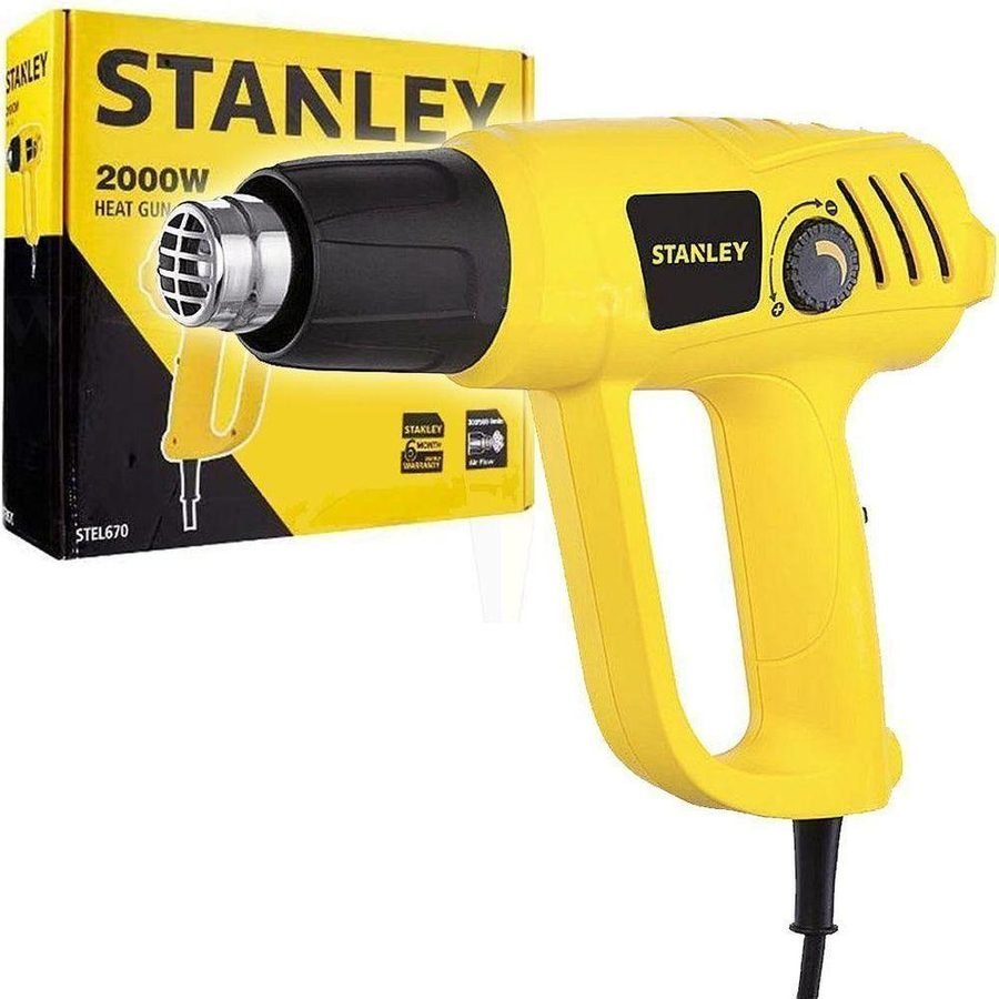 Stanley Stanley STEL670 Heat Gun / Hot Air Gun 2000W, Power Tools Heat Guns — Southend Philippines