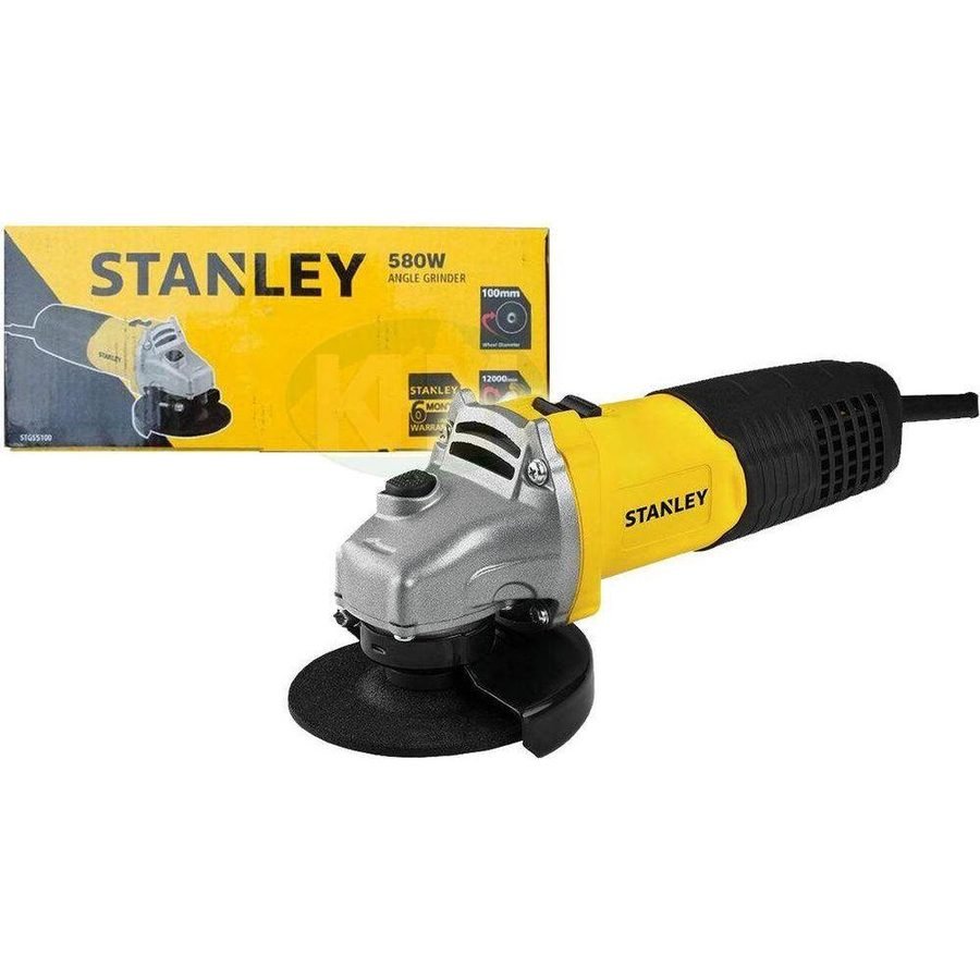 Stanley STGS 5-100 Angle Grinder 4" 580W