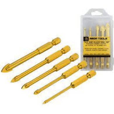 Tile & Glass Drill Bit Set, Power Tools Bits, Blades & Discs — Southend Philippines