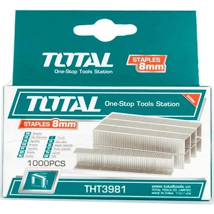 Total Total Staple Wire For Manual Gun Tacker / Staple Gun, Power Tools Nailers & Staplers — Southend Philippines