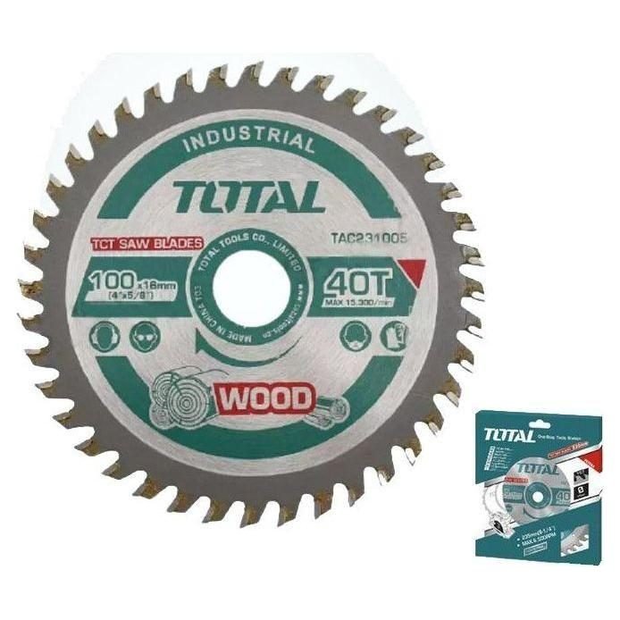 Total Total TAC231005 TCT Circular Saw Blade 4" For Wood, Power Tools Saws — Southend Philippines