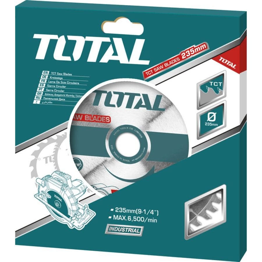Total Total TAC231623 Circular Saw Blade 9-1/4"" For Wood, Power Tools Bits, Blades & Discs — Southend Philippines
