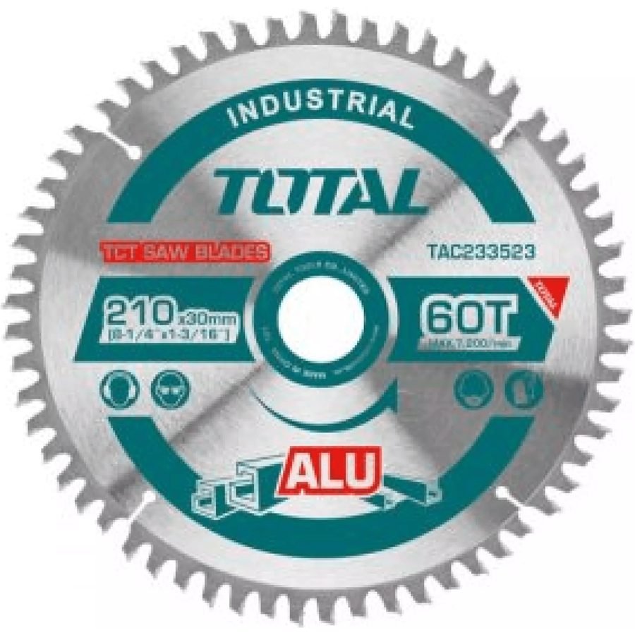 Total Total TAC233523 Circular Saw Blade 8-1/4" For Aluminum, Power Tools Bits, Blades & Discs — Southend Philippines