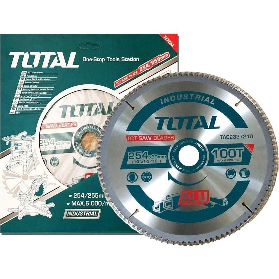 Total Total TAC2337210 Circular Saw Blade 10" For Aluminum, Power Tools Bits, Blades & Discs — Southend Philippines