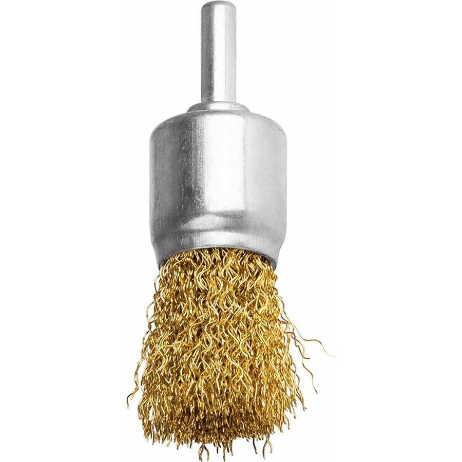 Total Total TAC37011 Wire End Brush With Shank / Pencil Brush, Power Tools Bits, Blades & Discs — Southend Philippines