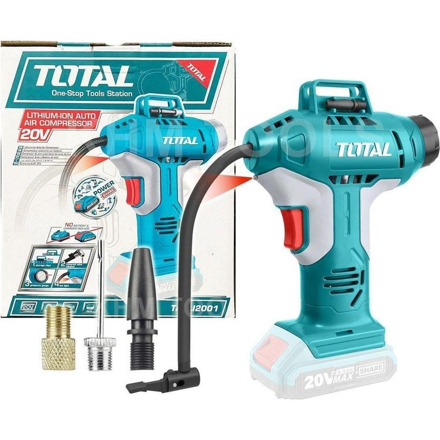 Total TACLI2001 20V Cordless Inflator (150 Psi) [Bare]