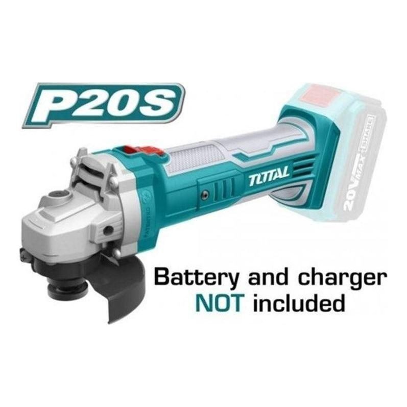 Total Total TAGLI1001 20V Cordless Angle Grinder (Bare), Power Tools Grinders — Southend Philippines
