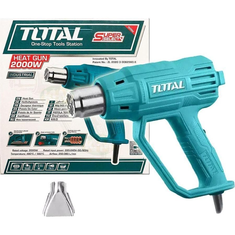 Total TB200365 Heat Gun / Hot Air Gun 2000W