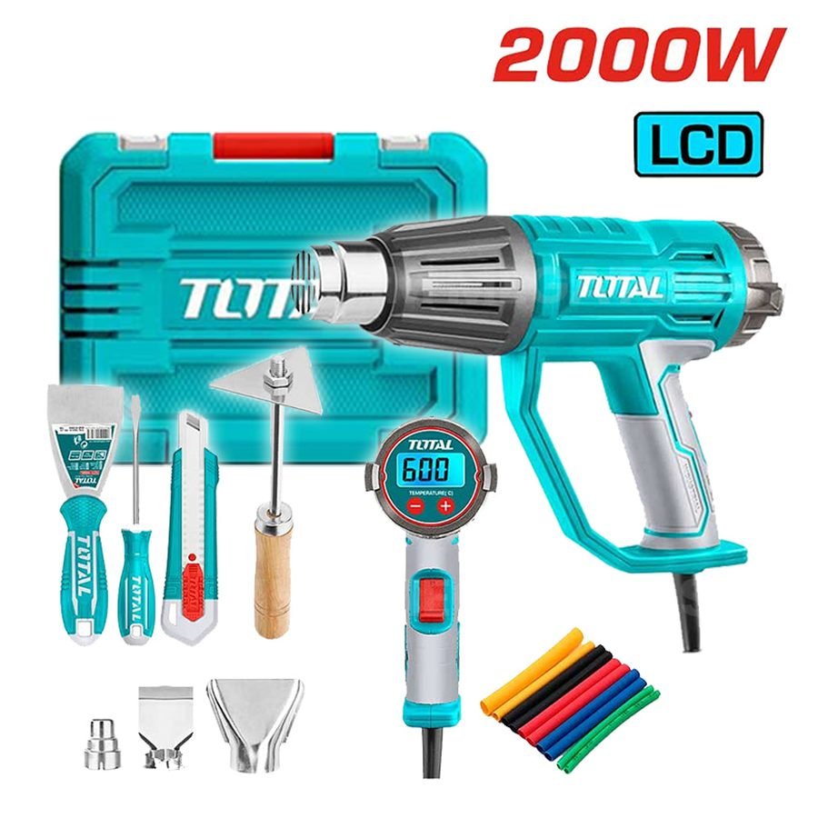 Total TB200561 Heat Gun (Lcd) 2000W