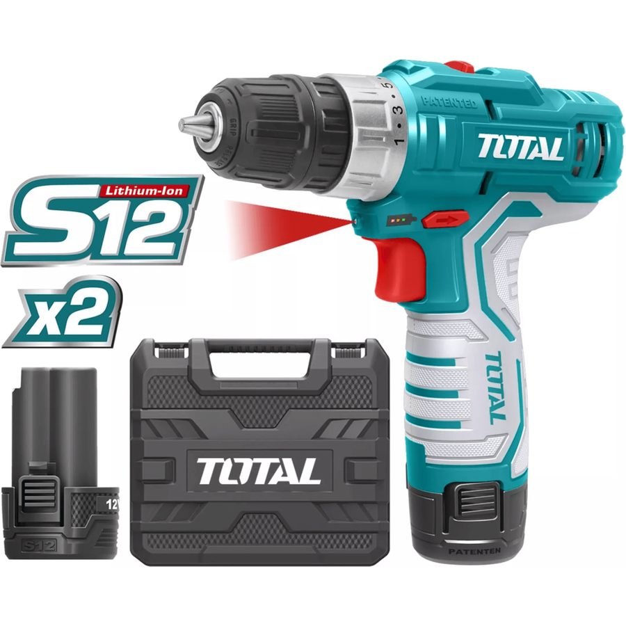 Total Total TDLI1232 12V Cordless Drill, Power Tools Drills & Drivers — Southend Philippines