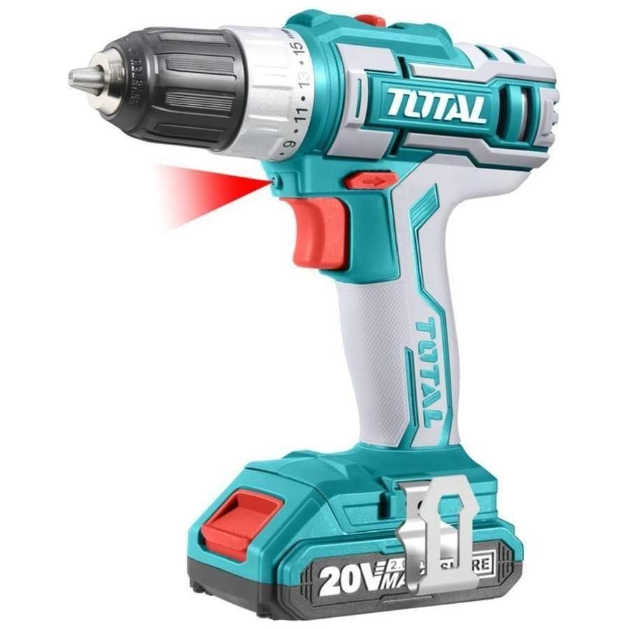Total Total TDLI20021 20V Cordless Drill / Driver, Power Tools Drills & Drivers — Southend Philippines