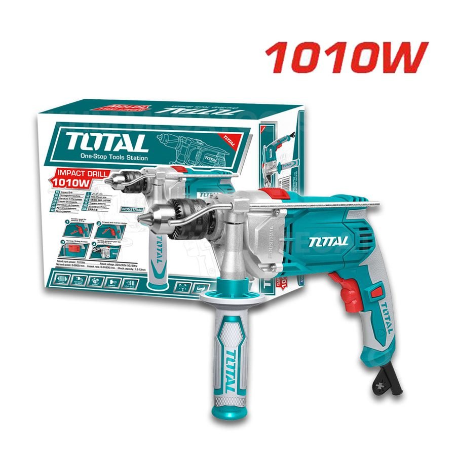 Total TG111136 Impact Drill / Hammer Drill 1,010W
