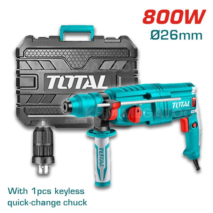 Total TH308268-2 SDS-Plus Rotary Hammer 800W