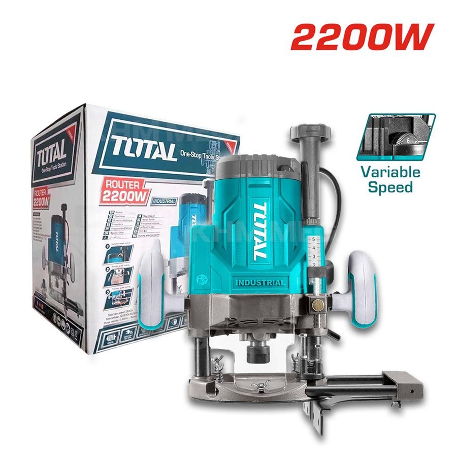 Total TR111226 Plunge Router (2200W)
