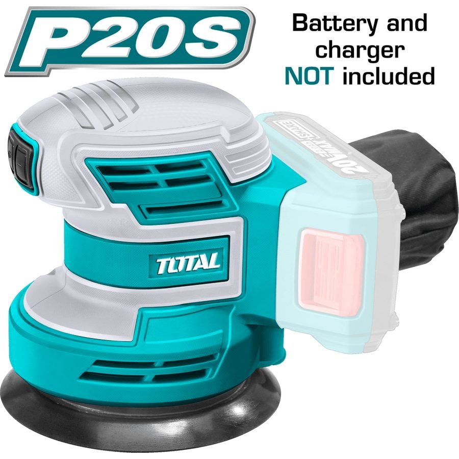 Total Total TROSLI2001 20V Cordless Random Orbit Sander, Power Tools Sanders — Southend Philippines
