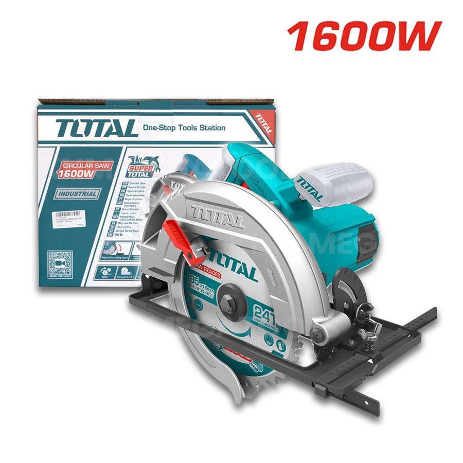 Total Total TS1161856 Circular Saw 1600W, Power Tools Saws — Southend Philippines