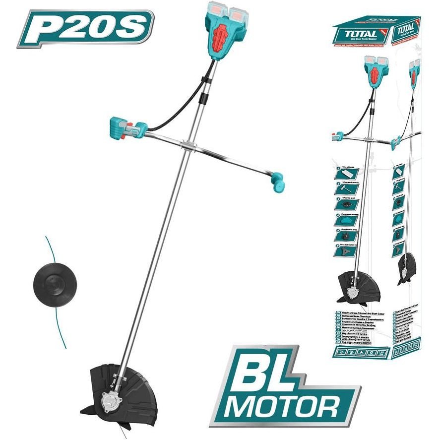 Total TSTLI20018 40V Cordless String Trimmer And Brush Cutter (Bare)
