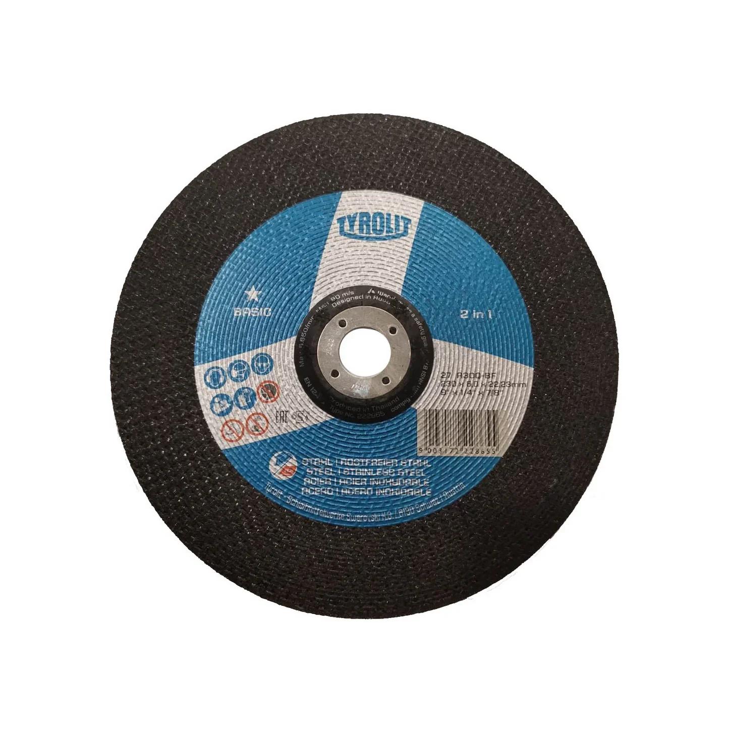 TYROLIT CLASSIC GRINDING DISC, Power Tools Bits, Blades & Discs — Southend Philippines