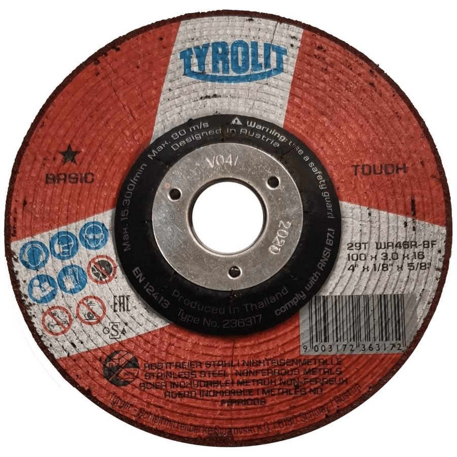 Tyrolit Semi Flexible Grinding Disc [Basic], Power Tools Bits & Blades — Southend Philippines