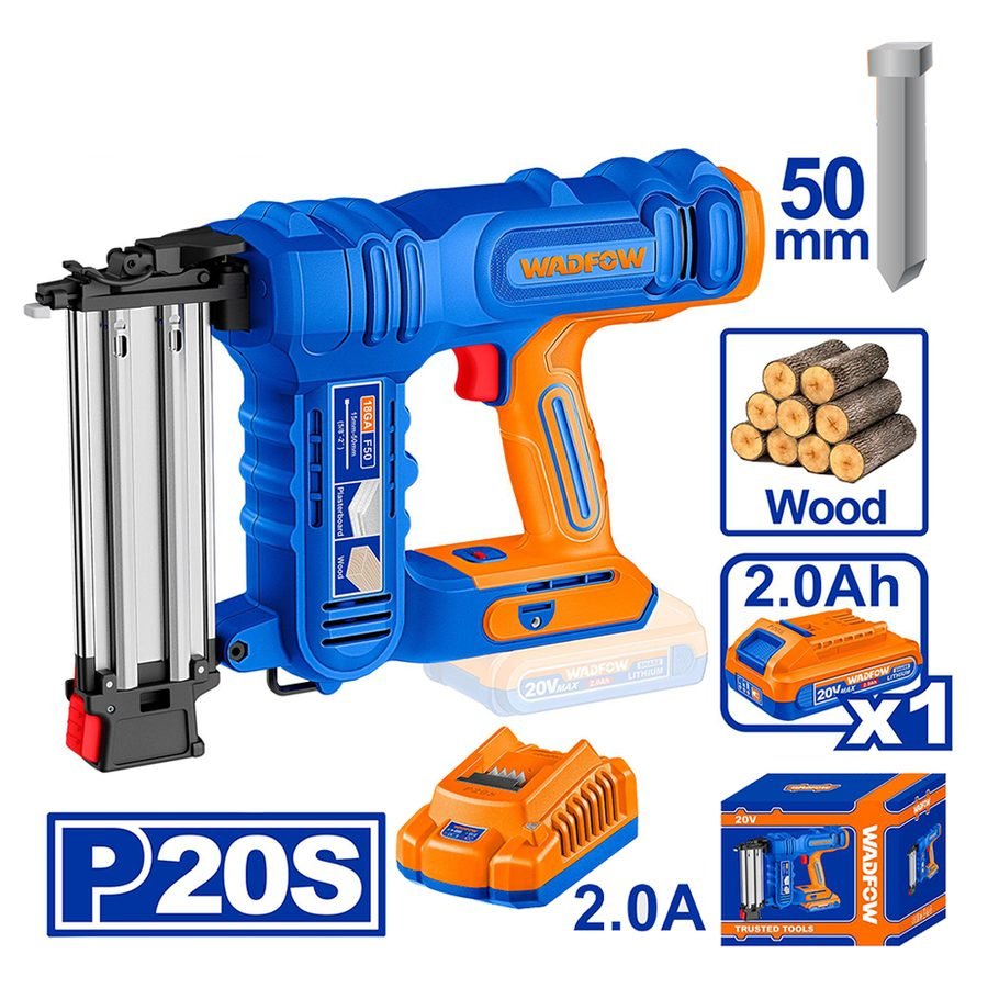 Wadfow WBJ2308 Cordless Brad Nailer 20V — Power Tools, Southend Philippines