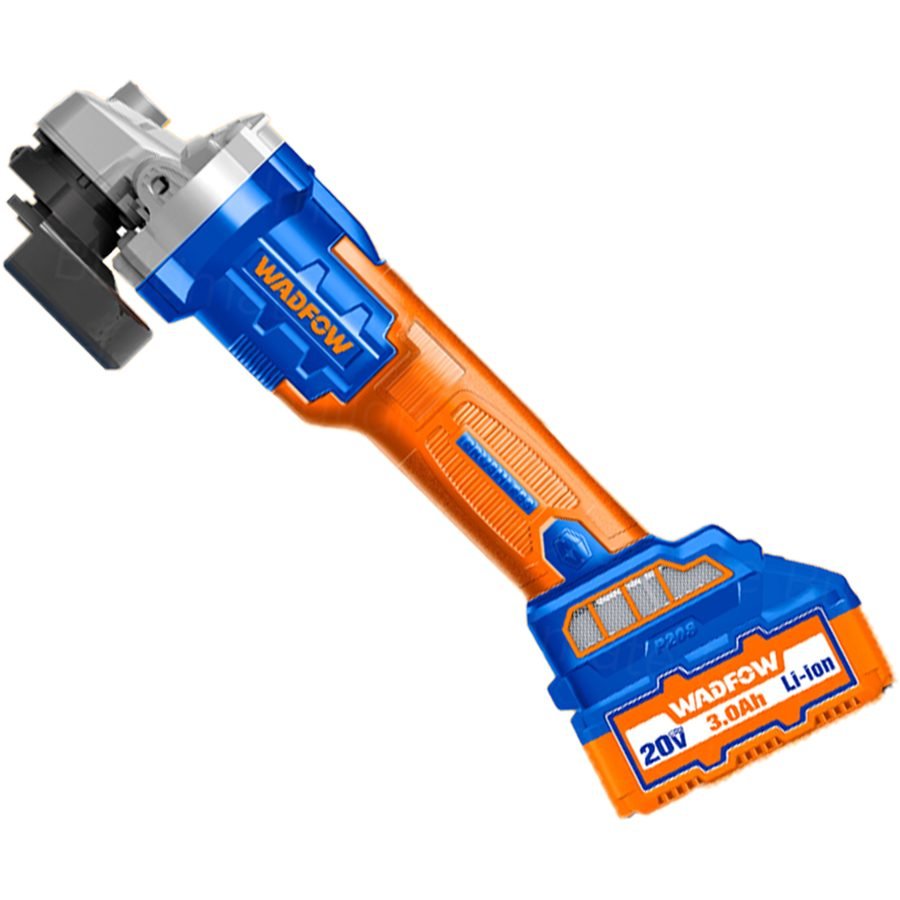 Wadfow Wadfow WLAP5212 Li-Ion Brushless Angle Grinder 20V, Power Tools Grinders & Polishers — Southend Philippines