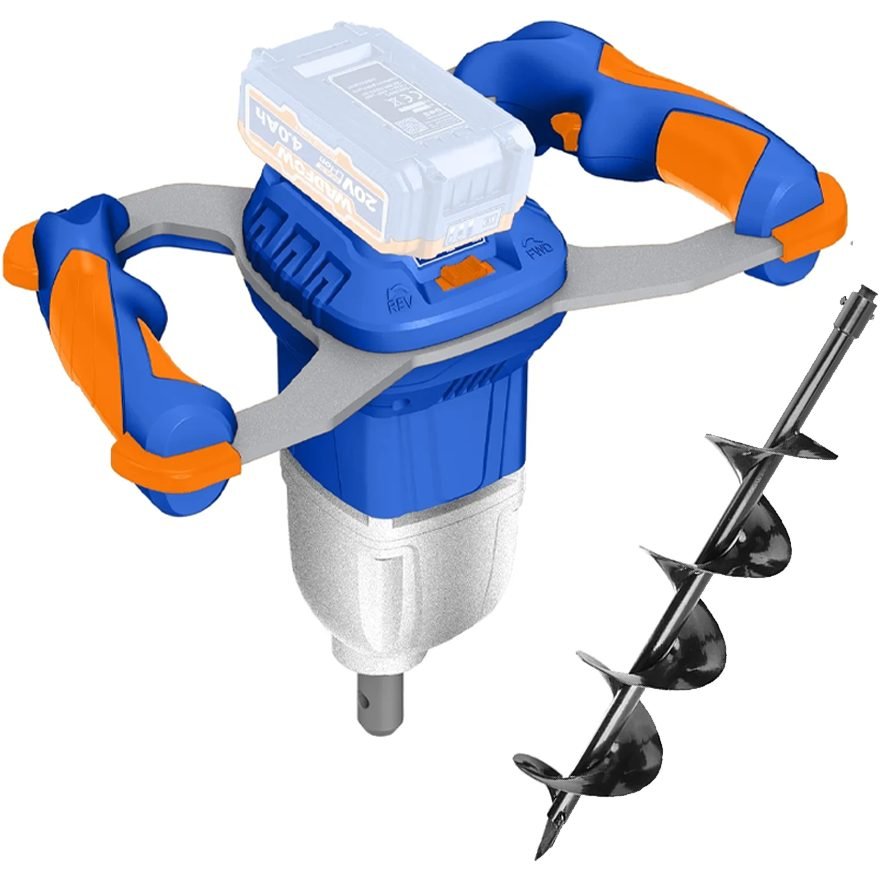 Wadfow Wadfow WQE15801 Li-Ion Earth Auger 20V (Bare), Power Tools Outdoor & Garden Power — Southend Philippines