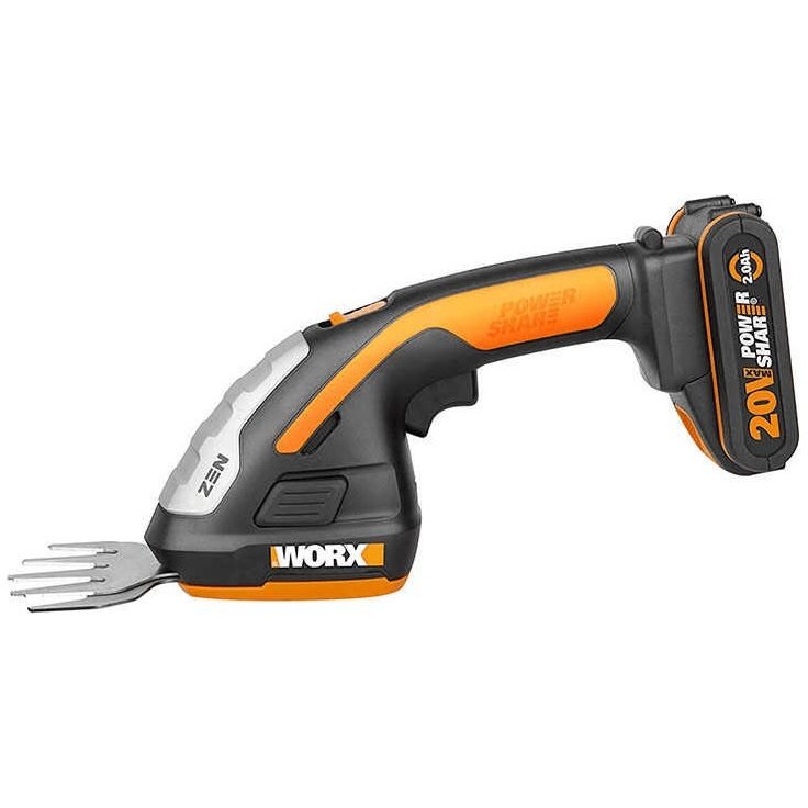 Worx WG801E 20V Cordless Grass Shear / Shrub Shears, Power Tools Routers & Planers — Southend Philippines