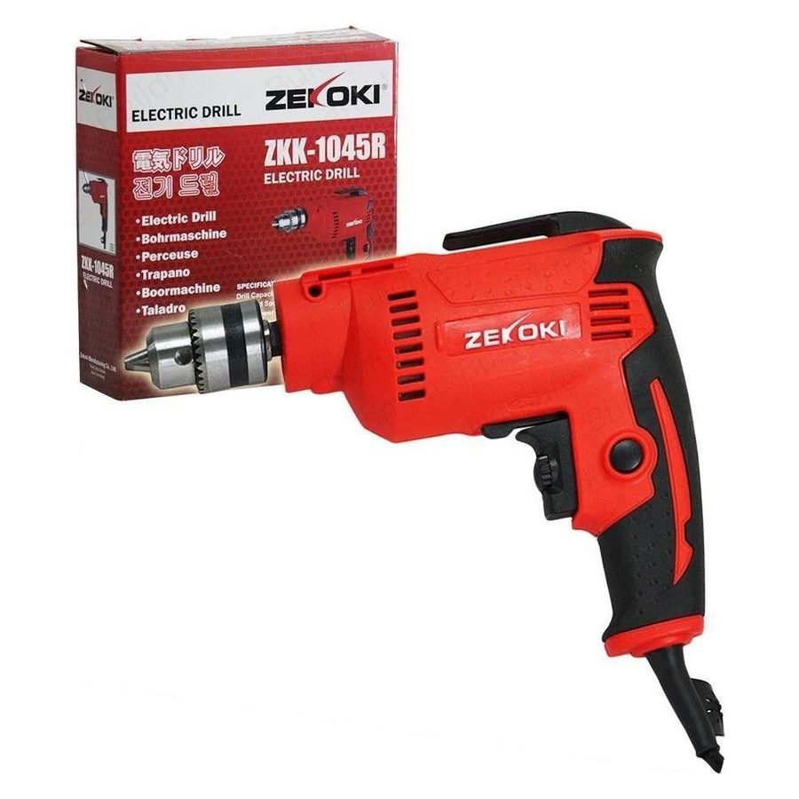 Zekoki Zekoki ZKK-1045R Hand Drill 10mm 420W, Power Tools Drills & Drivers — Southend Philippines