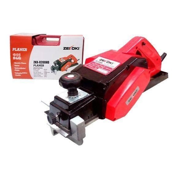 Zekoki Zekoki ZKK-8200HD Wood Planer 3-1/4" 750W With Carrying Case, Power Tools Woodworking Jigs & Clamps — Southend Philipp