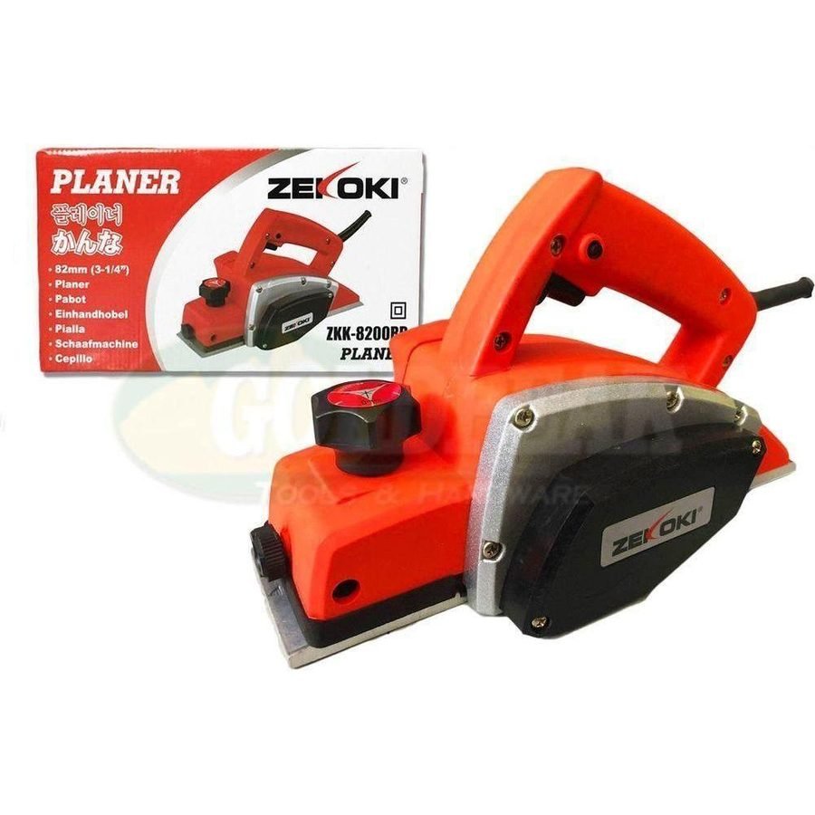 Zekoki Zekoki ZKK-8200RB Wood Planer 3-1/4" 600W, Power Tools Routers & Planers — Southend Philippines