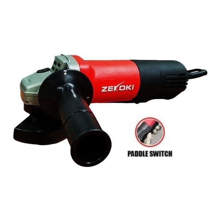 Zekoki Zekoki ZKK-9561PS Angle Grinder 4" 840W (Paddle Switch), Power Tools Grinders & Polishers — Southend Philippines