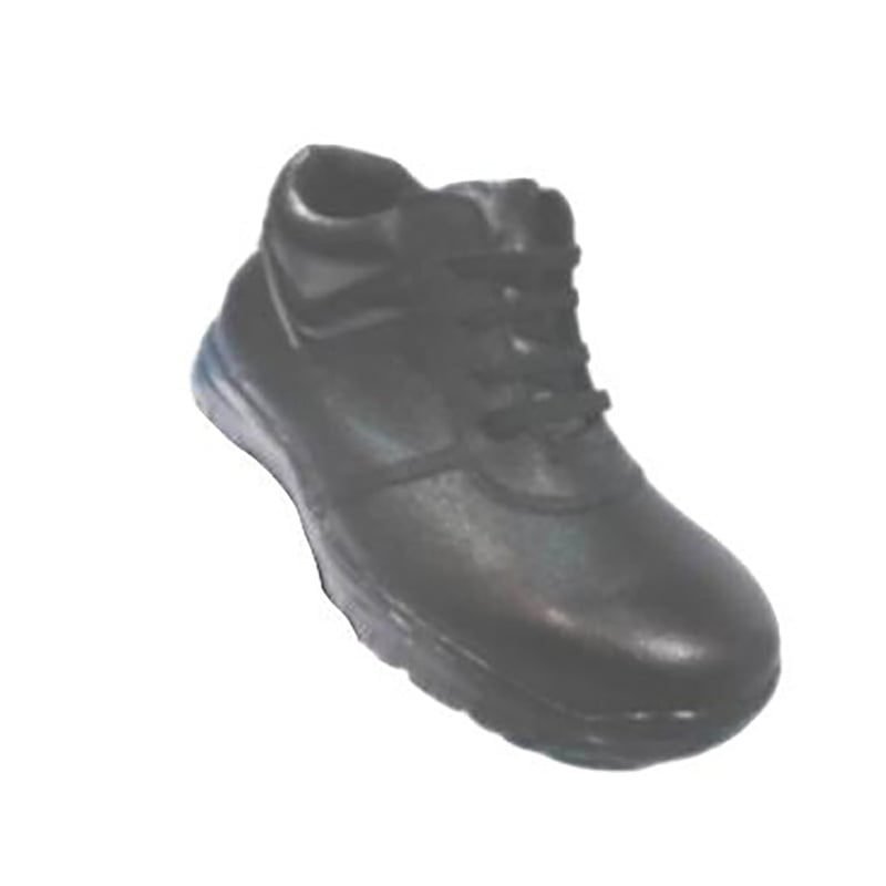 10608 HIGH CUT WITH STEEL TOE BLACK SAFETY SHOES