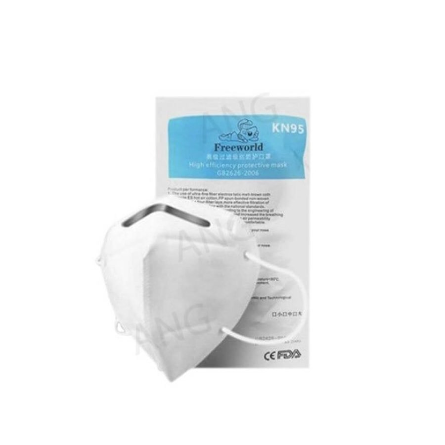 2 Pcs FREEWORLD KN95 MASK PER PACK, PPE Respiratory — Southend Philippines
