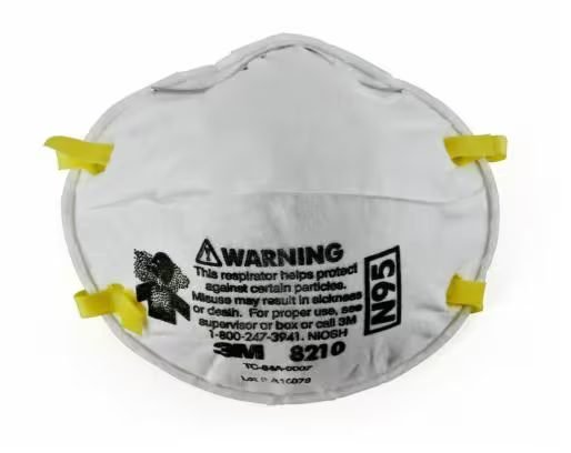 3M™ Particulate Respirator 8210, N95 160 EA/Case - Industrial Products