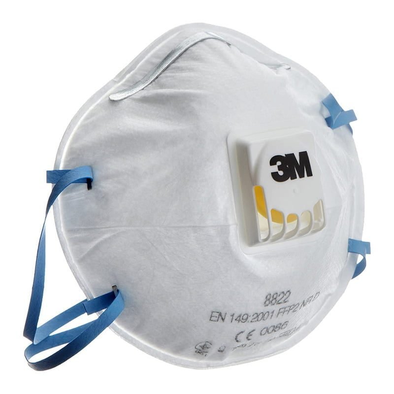 8822 ( FFP2 ) DUST RESPIRATOR, PPE Respiratory — Southend Philippines