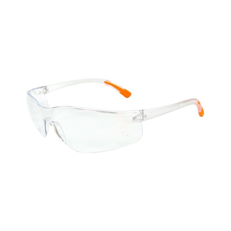91948 WHITE/ORANGE FRAME SAFETY SPECTACLES, PPE Eye & Face — Southend Philippines