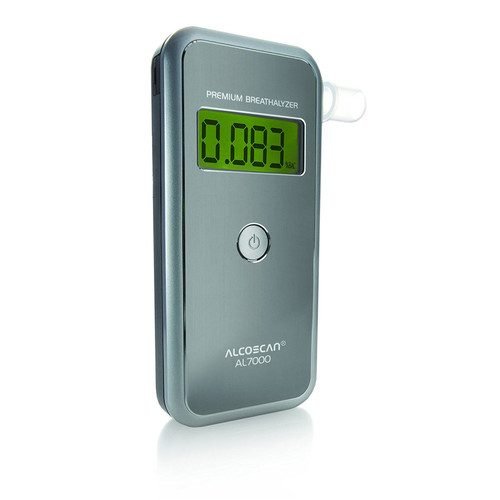 Alcoscan Breathalyzer AlcoMate Premium (AL-7000) Basic Kit - Replaceable